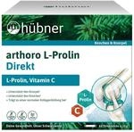 H&uuml;bner Arthoro L-Prolin Direkt | Kollagenunterst&uuml;tzung | Mit Vitamin C | 60 Sticks