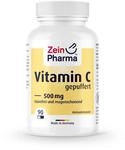 ZeinPharma gepuffertes Vitamin C 500 mg 90 Kapseln 3 Monate Vorrat Glutenfrei...
