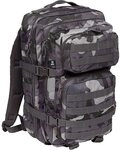 Brandit US ASSAULT PACK RUCKSACK MEDIUM 30L & LARGE 50L ARMEE OUTDOOR TASCHE BW