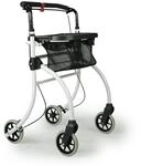 Drive Medical Indoor Rollator ROOMBA I Schmaler Wohnungsrollator mit Tasche und
