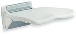 Invacare Duschklappsitz R8802 - Plastik, Wei&szlig;
