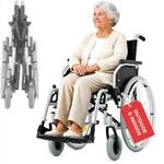 Bischoff & Bischoff S-Eco 300 Rollstuhl faltbar leicht [49cm Sitzbreite] 