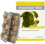 Alfavet HepatoSan 1600 &ndash; Erg&auml;nzungsfuttermittel f&uuml;r Hunde &ndash; Zur...