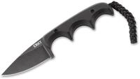 Columbia 2384K River Knife & Tool Fahrtenmesser CRKT Minimalist Drop Point, schwarz,