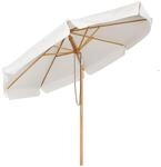Sekey Sonnenschirm 300 cm Holz-Sonnenschirm Marktschirm Gartenschirm Terrassenschirm