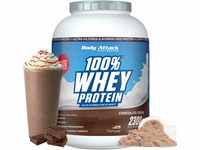 Body Attack 100% Whey Protein, Schokolade, 1er Pack (1x 2300g)
