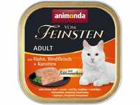 Animonda Vom Feinsten Adult Katzenfutter, Nassfutter für ausgewachsene Katzen,