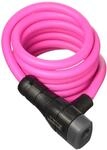 ABUS Spiralkabelschloss Primo 5510K/180 + SCMU-Halterung - Fahrradschloss aus 10 mm