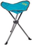 Uquip Dreibeinhocker Darcy Petrol I Faltbarer Campinghocker mit 100 kg Traglast I