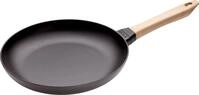 STAUB Pfanne aus Gusseisen mit Holzgriff, 28 cm, Emailliert, F&uuml;r alle Herdarten inkl