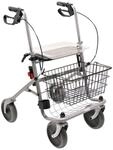 Drive Medical Kristallo Standard Gehhilfe, Silber