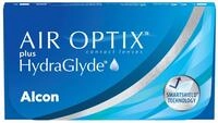 Air Optix plus HydraGlyde Monatslinsen weich | 3 St&uuml;ck | BC 8.6 mm | DIA 14.2 mm 