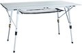 Uquip Campingtisch Variety L Silver I 70 x 51 x 120 cm I kompakter Falttisch mit 30 Uquip Campingtisch Variety L Silver I 70 x 51 x 120 cm I kompakter Falttisch mit 30