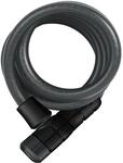 ABUS Spiralkabelschloss Booster 6512K/180 mit SCMU Snap Cage Halter - Fahrradschloss