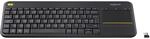 Logitech K400 Plus Kabellos Touch TV Tastatur - CH &lrm;QWERTZ Layout