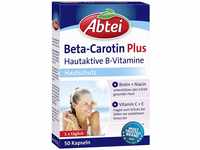 Abtei Beta-Carotin Plus, hautaktive B-Vitamine, 50 Kapseln