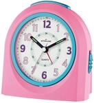 Atrium Kinderwecker Jugendwecker Analog Quarz mit Licht, Snooze & schleichende