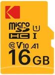 Kodak Premium microSD Speicherkarte 16 GB Class 10, inklusive SD Adapter