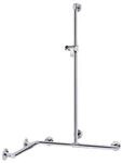 Keuco 34915016911 Duschhandlauf Plan Care mit Brausestange re/li,