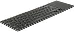 DeLock Tastatur WLAN f&uuml;r Smart TV und PC/Notebook mit Touchpad 6 mm flach