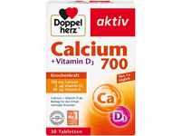 Doppelherz Calcium 700 + Vitamin D3 – Calcium zur Unterstützung des normalen