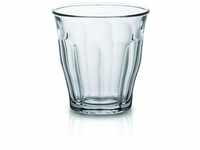 Duralex Picardie Tumbler, Trinkglas, 130ml, Glas gehärtet, transparent, 6 Stück