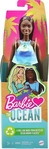 Mattel - Barbie Loves the Ocean Hawaii Puppe mit Rock und Oberteil mit Meeresaufdruck