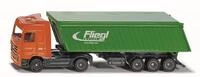 Siku 1796, Mercedes-Benz LKW mit Fliegl Kipper, 1:87, Metall/Kunststoff,