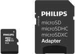 Philips Ultra Speed microSDHC Card 8 GB + SD Adapter UHS-I U1, Lesegeschwindigkeit