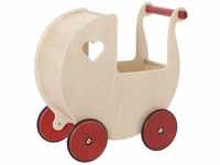 Moover MOOV-n-002 Holz-Puppenwagen, Natur, 46 x 24 x 45 Centimeters