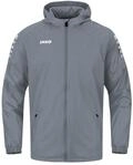 JAKO Kinder Allwetterjacke Team 2.0, steingrau, 152