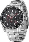 FIREFOX Sky Commander FFS23-102 schwarz Edelstahl Chronograph Herrenuhr Armbanduhr 10