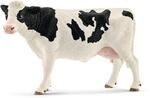 SCHLEICH Farm World | Kuh Schwarzbunt 13797 Bauernhof Spielfigur | detailgetreue
