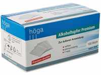 Höga-Pharm Alkoholtupfer Premium, zur äußeren Anwendung, reißfest,