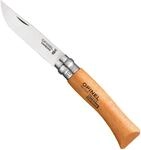 Opinel Carbon Messer Erwachsene Blister 2540079 N&deg; 07, Natur
