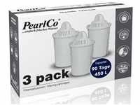 PearlCo - classic Pack 3 Filterkartuschen - passt in Brita Classic
