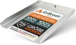 Grillrost.com Das Original Edelstahl Grillplatte | Plancha 40x30cm -...