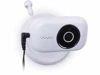 Smartwares IP Babyphone IP Kamera für Smartphones mit 2 Wege Kommunikation und