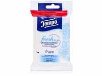 Tempo fresh to go Pure 10 pH-neutrale Feuchttücher für Hände und Gesicht (1er