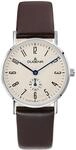 Dugena Damen-Armbanduhr Mondo XS, Quarz, Edelstahlgeh&auml;use, Saphirglas, Lederarmband,