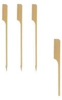 Papstar Fingerfood-Spie&szlig;e / Holzspie&szlig;e "Golf" (250 St&uuml;ck) 12 cm, Naturholzspie&szlig;e