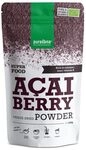 Purasana&reg; Acai Pulver Bio - 100g Gefriergetrocknet, 100% Rohkost aus Acai-Beeren,