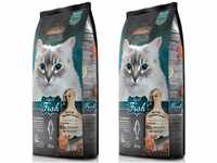 2 x 15 kg Leonardo Adult Fish Katzenfutter | Trockenfutter für Katzen 