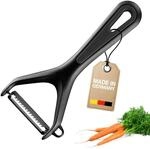 Westmark Julienne-Schneider, Gem&uuml;se-Sch&auml;ler, Gentle, Grob gezackte Edelstahl-Klinge