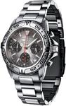 FIREFOX Destroyer FFS01-120b Sunray anthrazit Chronograph massiv Edelstahl