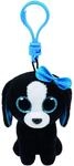TY Carletto 35013 - Tracey Clip, Hund mit Glitzeraugen, Glubschis, Beanie Boos, 8.5