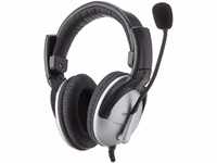 Koss Universal SB45 Over-Ear Gaming Headset Kopfhörer mit Mikrofon - Silber
