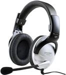 Koss Universal SB45 Over-Ear Gaming Headset Kopfh&ouml;rer mit Mikrofon - Silber