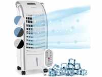 Klarstein Luftkühler mit Wasserkühlung, 4-in-1 Verdunstungskühler,...