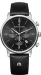 Maurice Lacroix Herren Analog Quarz Uhr mit Leder Armband EL1098-SS001-310-1,